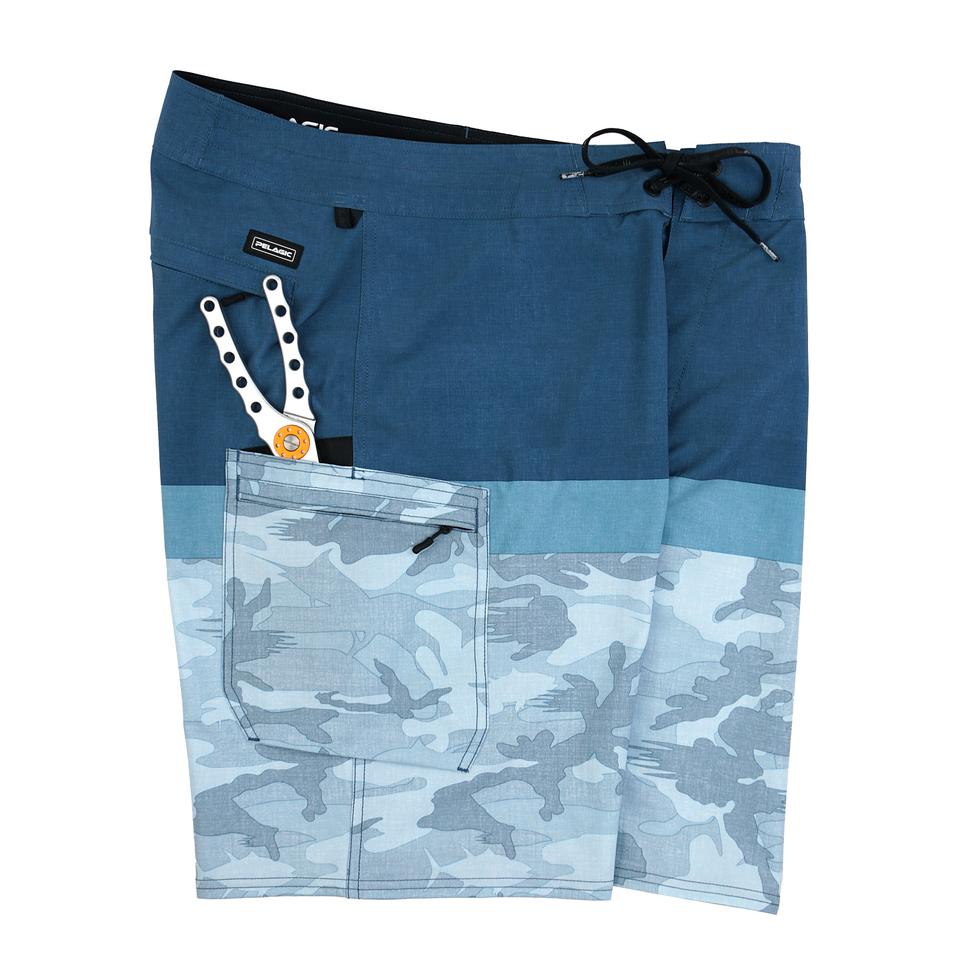 Pelagic Bluewater Camo Fishing Short