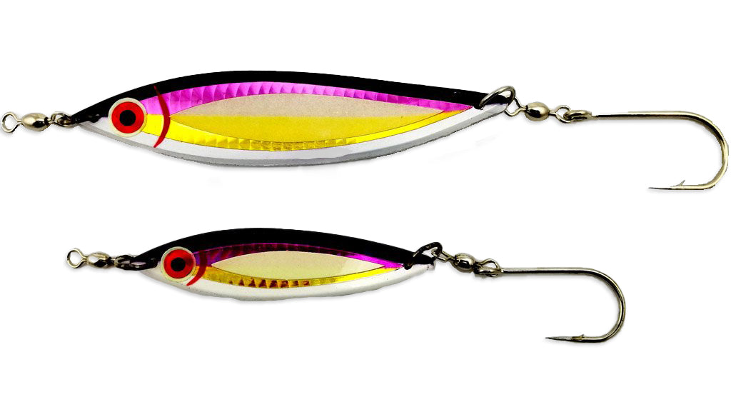 CJ Special Rigged Lure with Mustad 4/0 hook - each