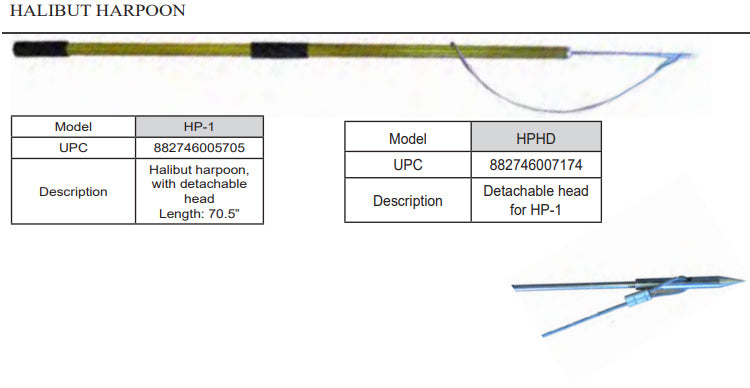 Kufa Halibut Harpoon