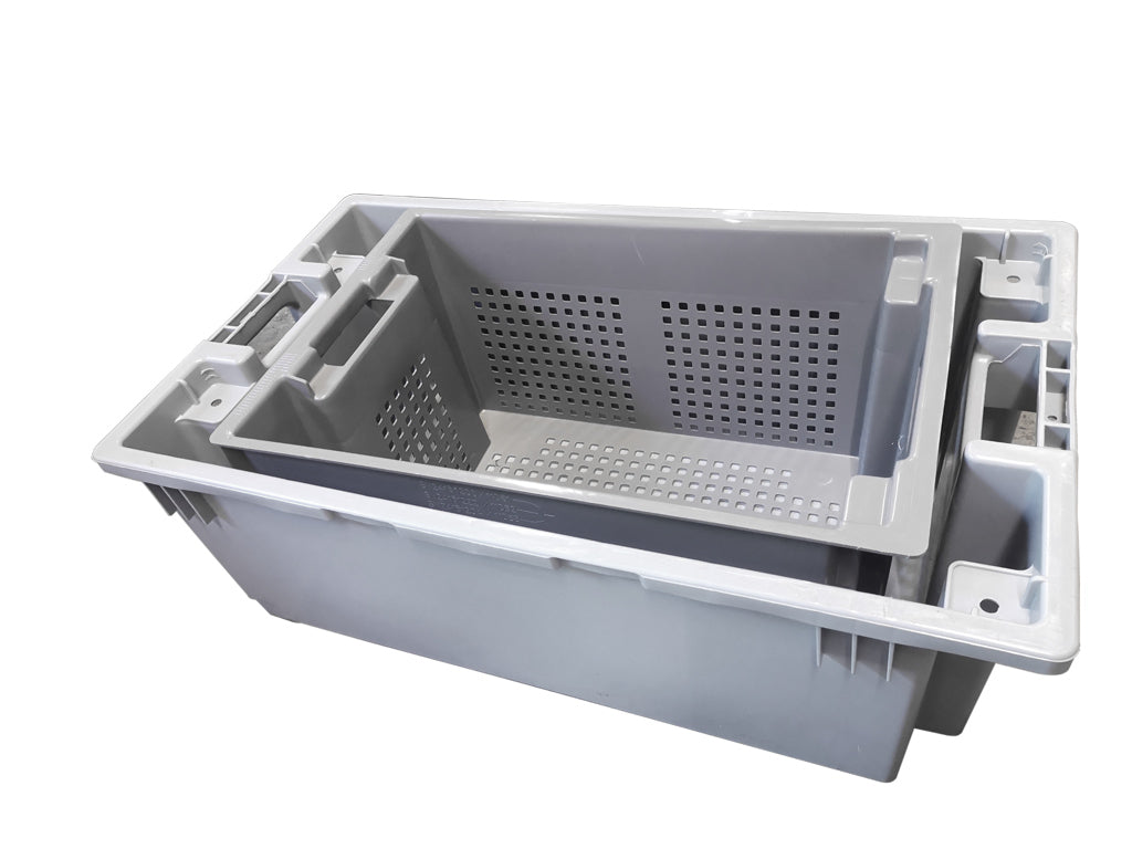 Large Grey Basket for Coho Tote 11052