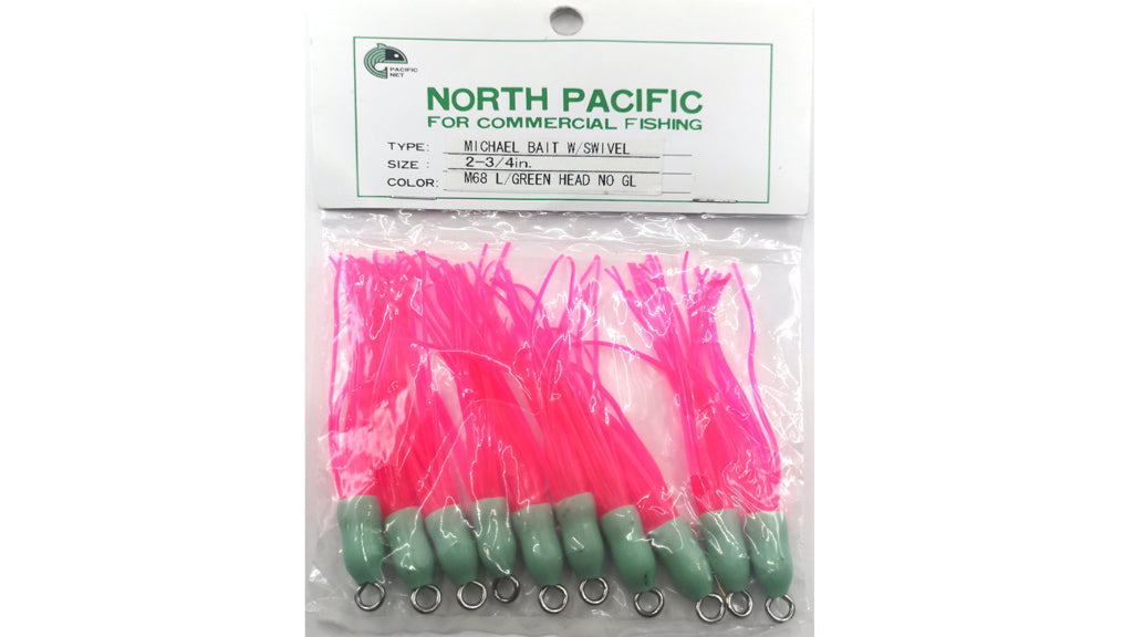 NORTH PACIFIC MICHAEL BAIT SWIVL M68L/ Green Head