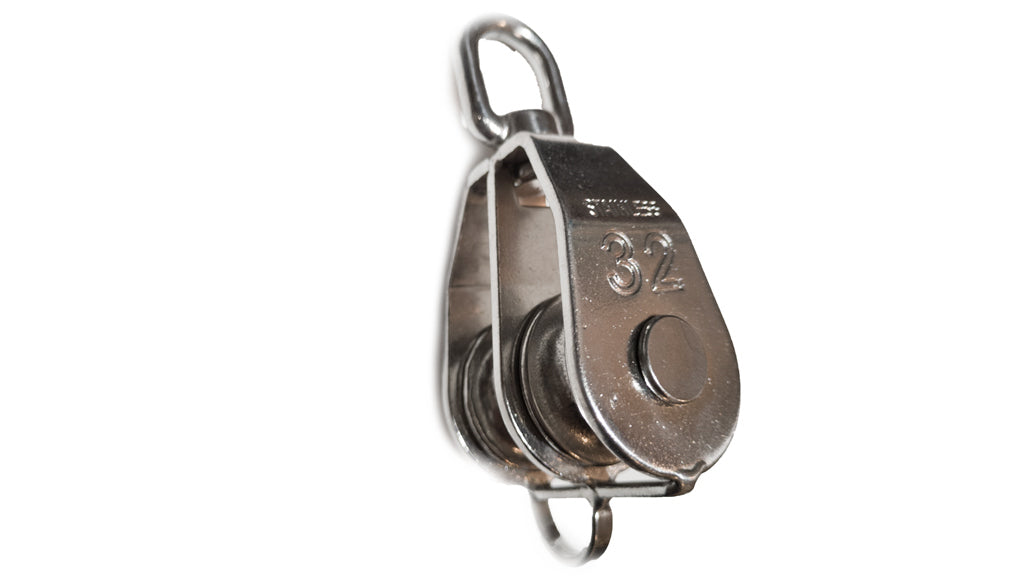 North Pacific Stainless Steel Blocks with Tail (32mm - 50mm)
