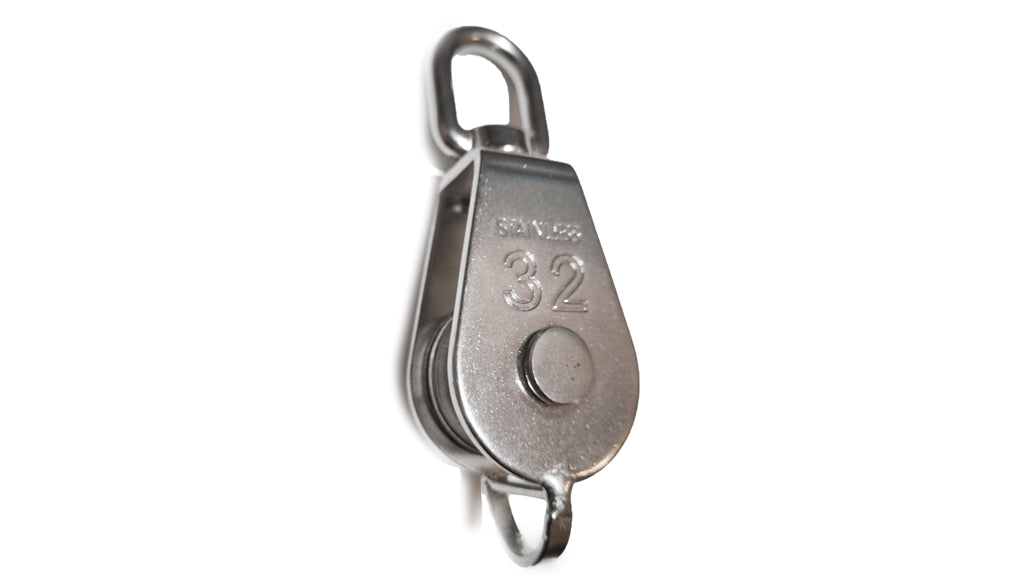 North Pacific Stainless Steel Blocks with Tail (32mm - 50mm)
