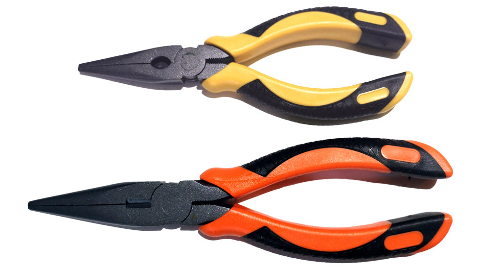 PNT Needlenose Pliers Orange 8"