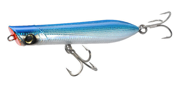 Yo-Zuri R1172-CHB Surface Cruiser Top-Water Floating Lure, Holographic Blue