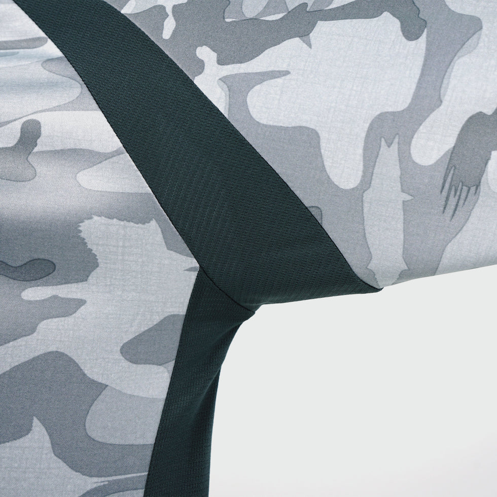 Pelagic Vaportek Fishing Shirt Fish Camo Light Grey