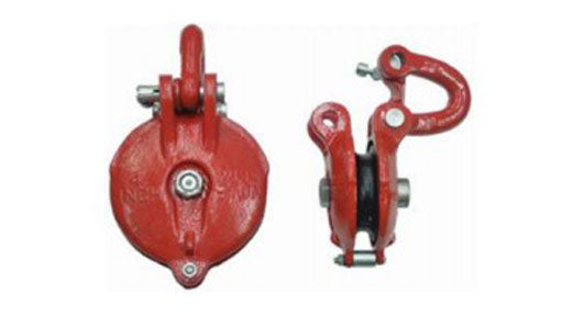 Vanguard Yarding Block Red Single Metal Block