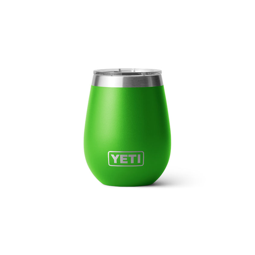 YETI 10 oz Rambler Wine Tumbler with MagSlider Lid Canopy Green