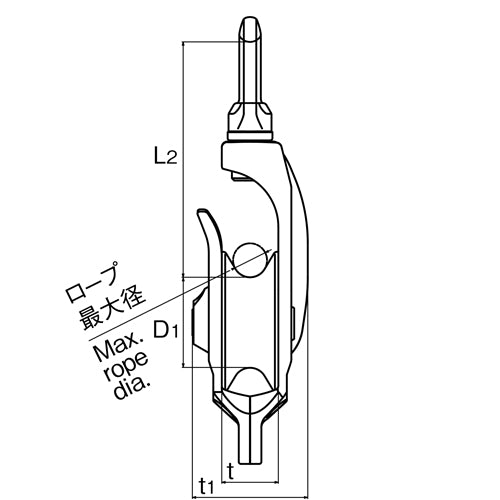 ASANO 10083 STAINLESS BLOCK 125MM