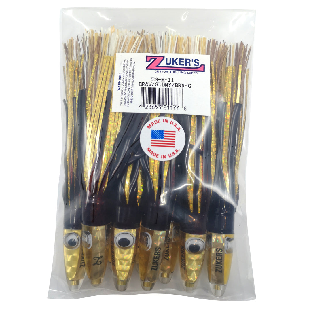 Zukers Grass Series Tuna Lures 10/PKG