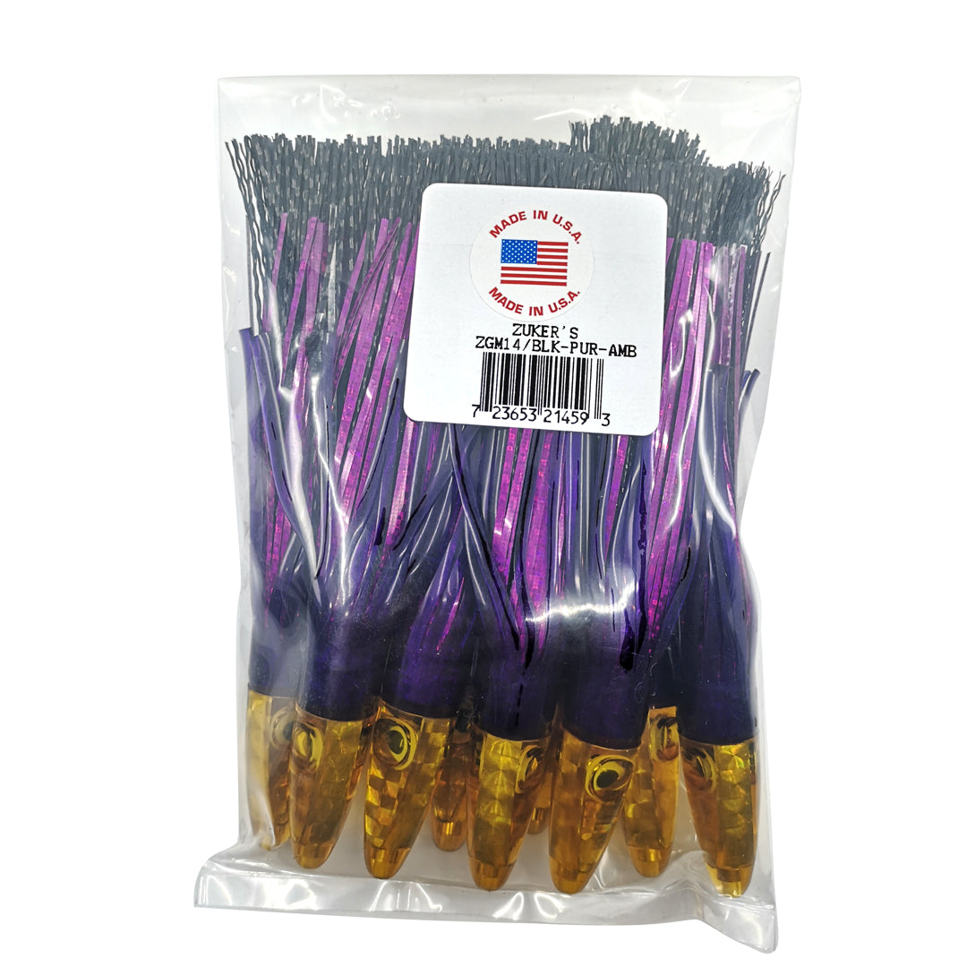 Zukers Grass Series Tuna Lures 10/PKG