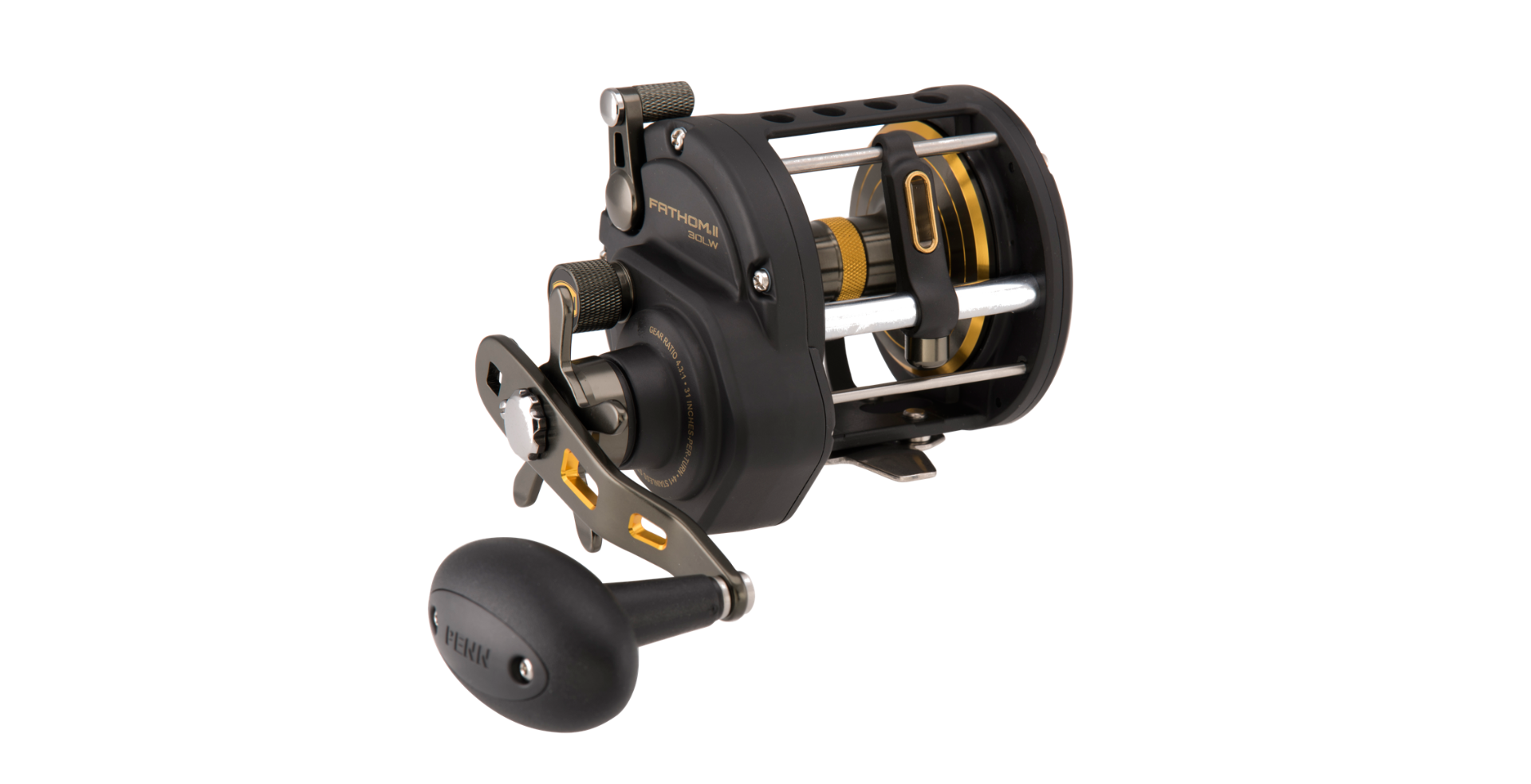 PENN FATHOM II FTHII30LW LEVELWIND REEL
