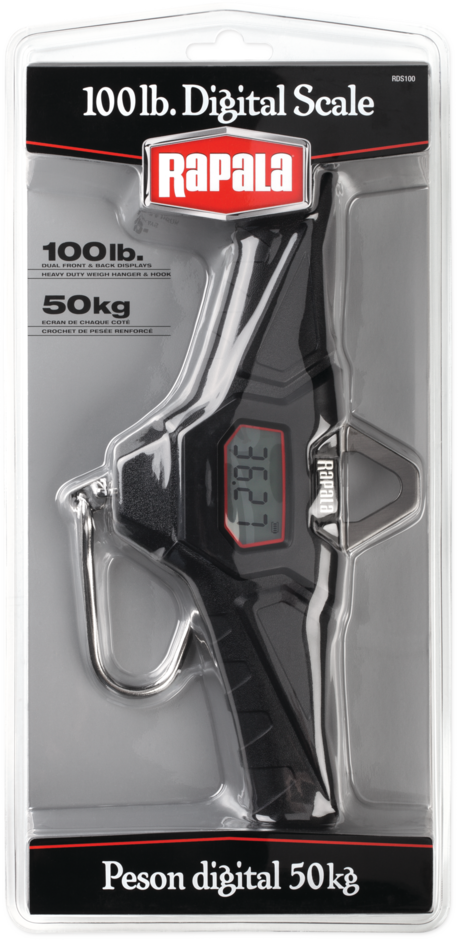 Rapala High Contrast 100lb Digital Scale