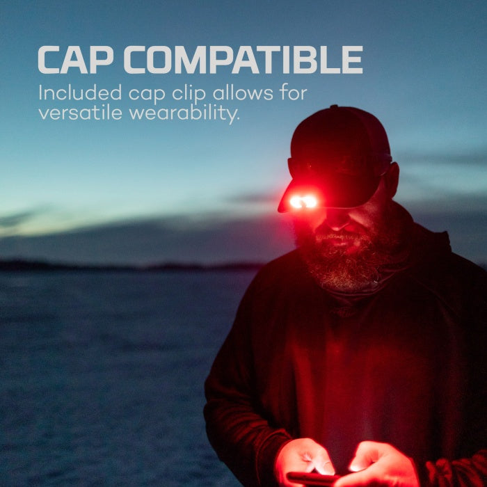 Nebo Mycro 500+ Rechargeable Headlamp and Cap Light