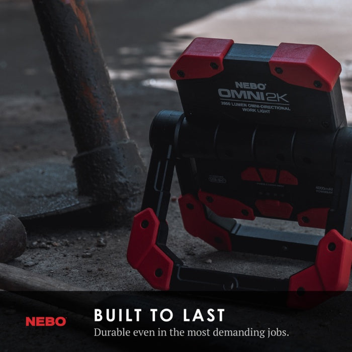 Nebo Omni 2K Rechargeable Work Light