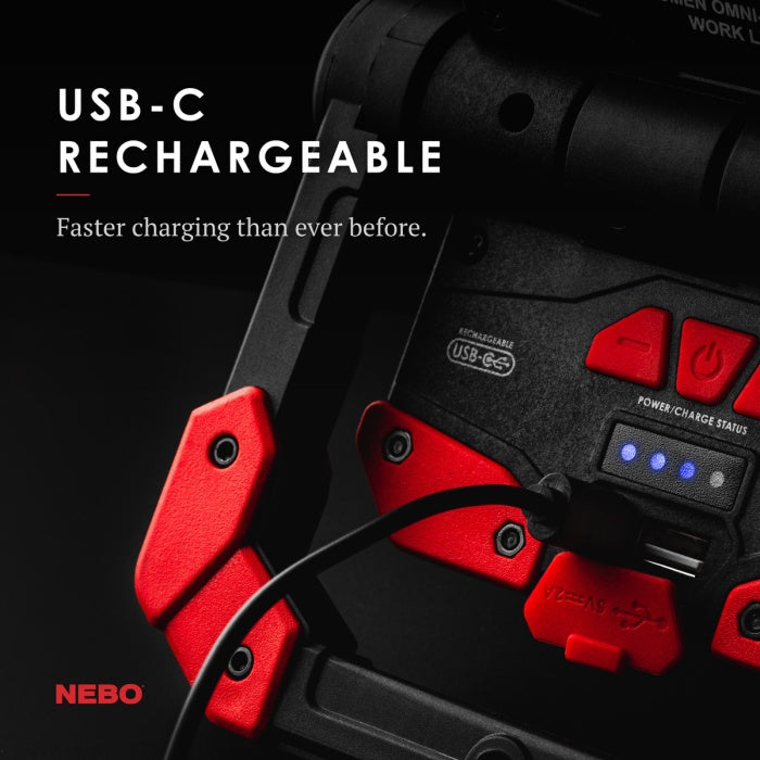 Nebo Omni 2K Rechargeable Work Light