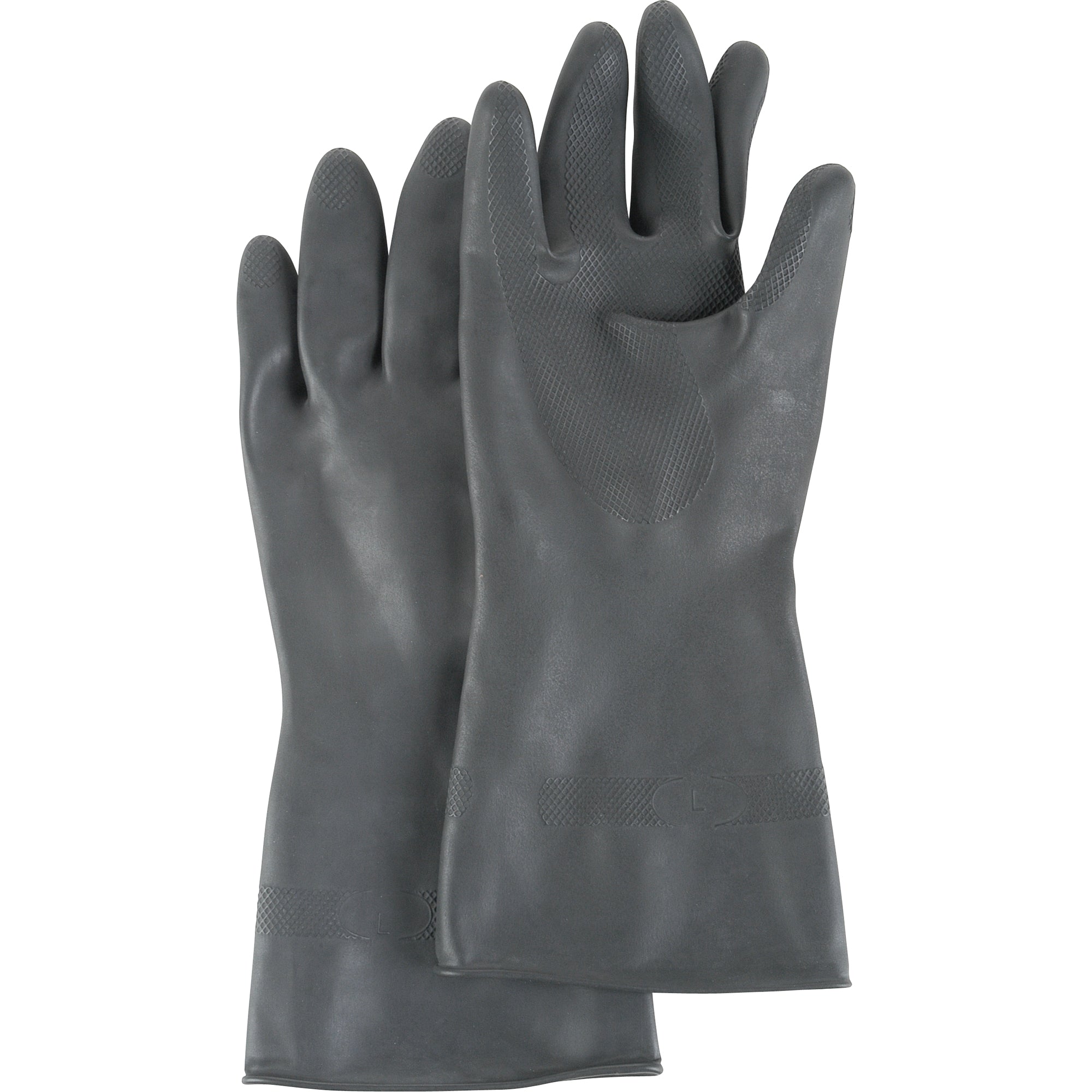 Marigold Regular Latex Gloves 459 Black