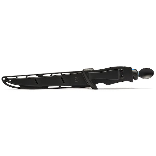 Mustad 7" Fillet Knife w/Spoon & Sheath - MT133