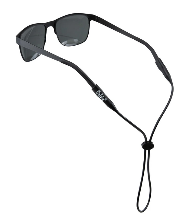 CABLZ SILICONE ADJUSTABLE BLACK 16"