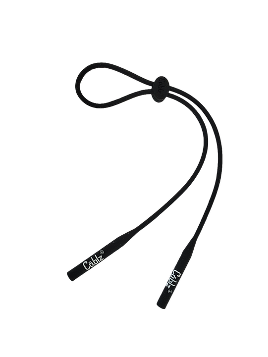 CABLZ SILICONE ADJUST SKINNYZ END BK 16"