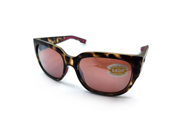 Costa Water Woman Sunglasses Tortoise & Polarized Glass WTW 249 580G