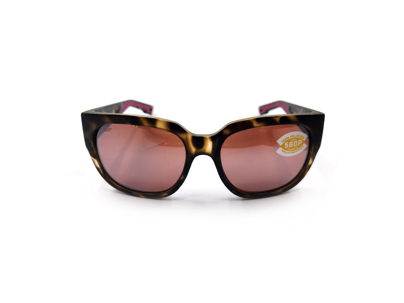 Costa Water Woman Sunglasses Tortoise & Polarized Glass WTW 249 580G