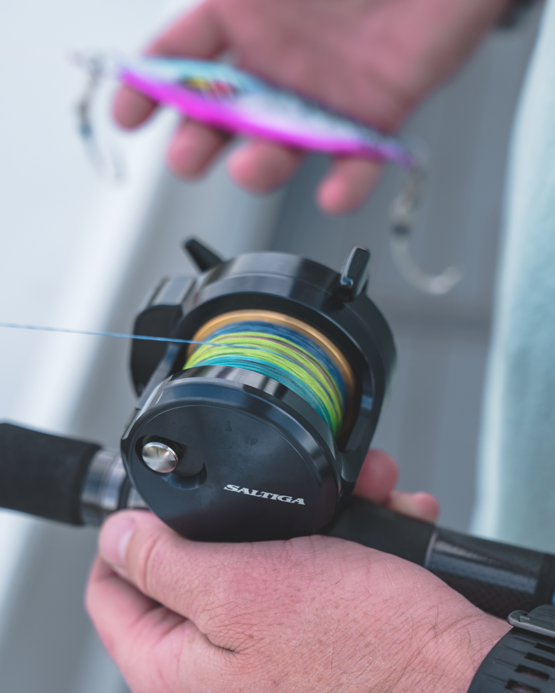 DAIWA 24 SALTIGA JIGGING STAR DRAG 15 REEL