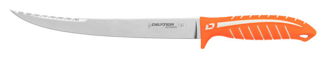 DEXTER Dual Edge 10" Stiff Fillet Knife with Sheath 24914/DX10S