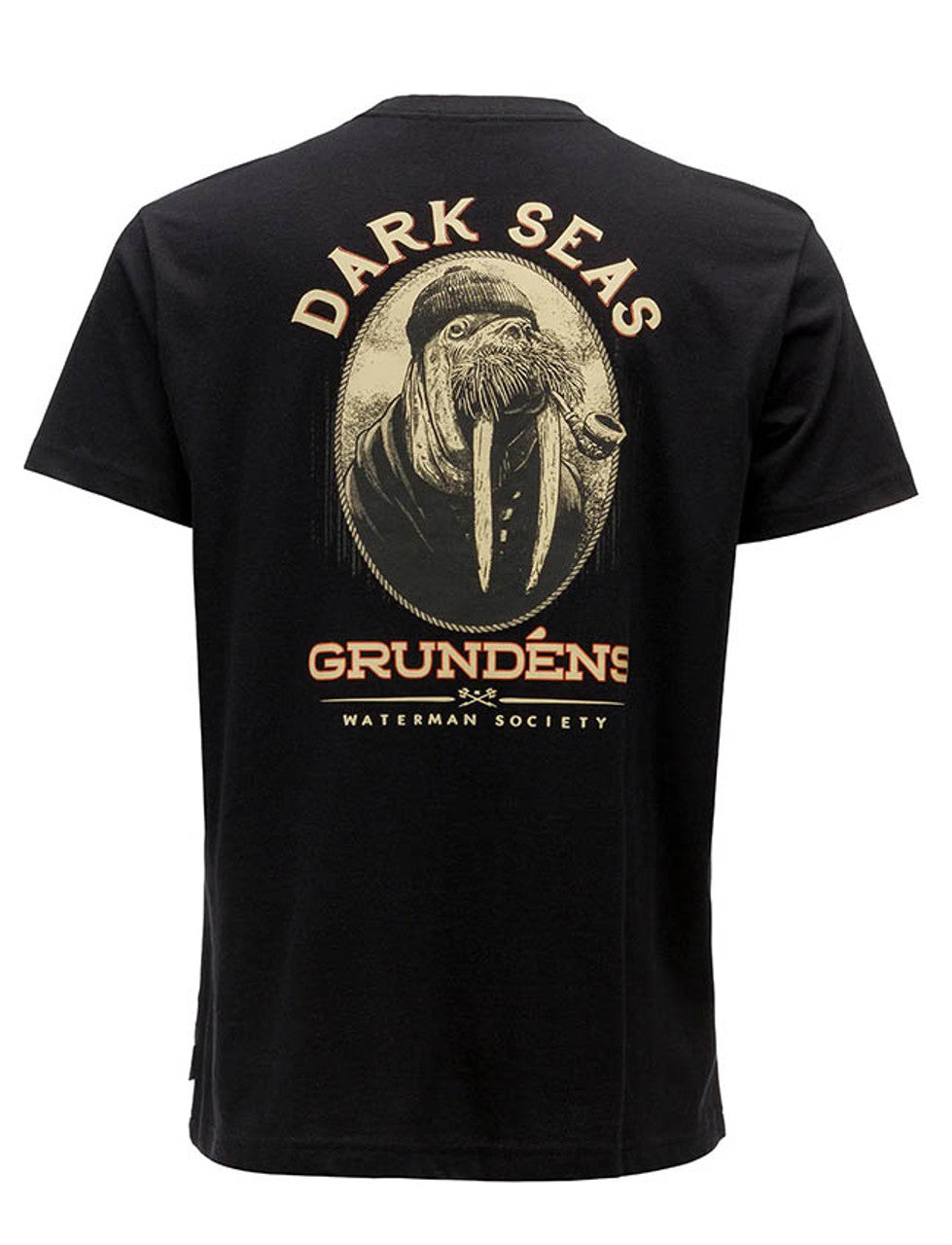 Grundens Dark Seas Seaworthy SS T-Shirt Black