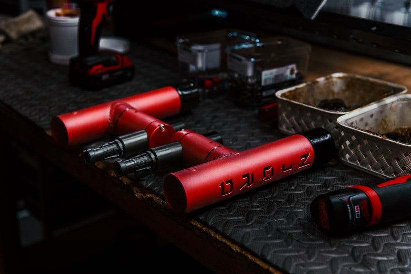 NJORD Aluminum Post Mounted Rod Holder - RH2