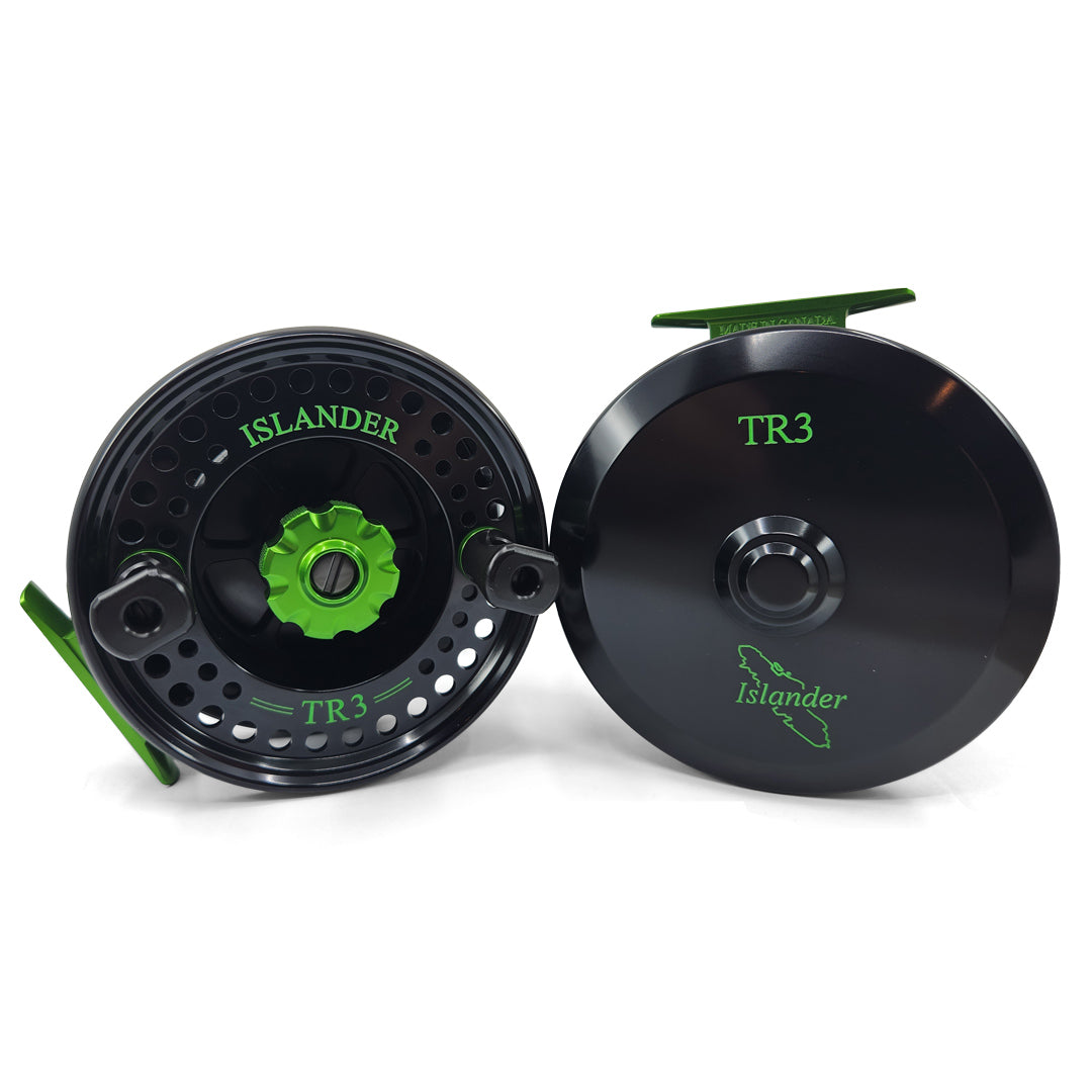 PNT TR-3 Mooching Reel (Limited Time) Custom Colours Black Green
