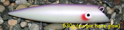 Tomic Plug 7" - 530g Purple Haze Glow