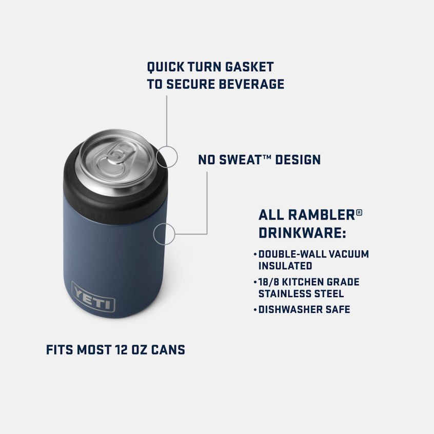 Yeti Rambler 12oz / 355ml Colster Can Insulator - Tropical Pink - Seasonal