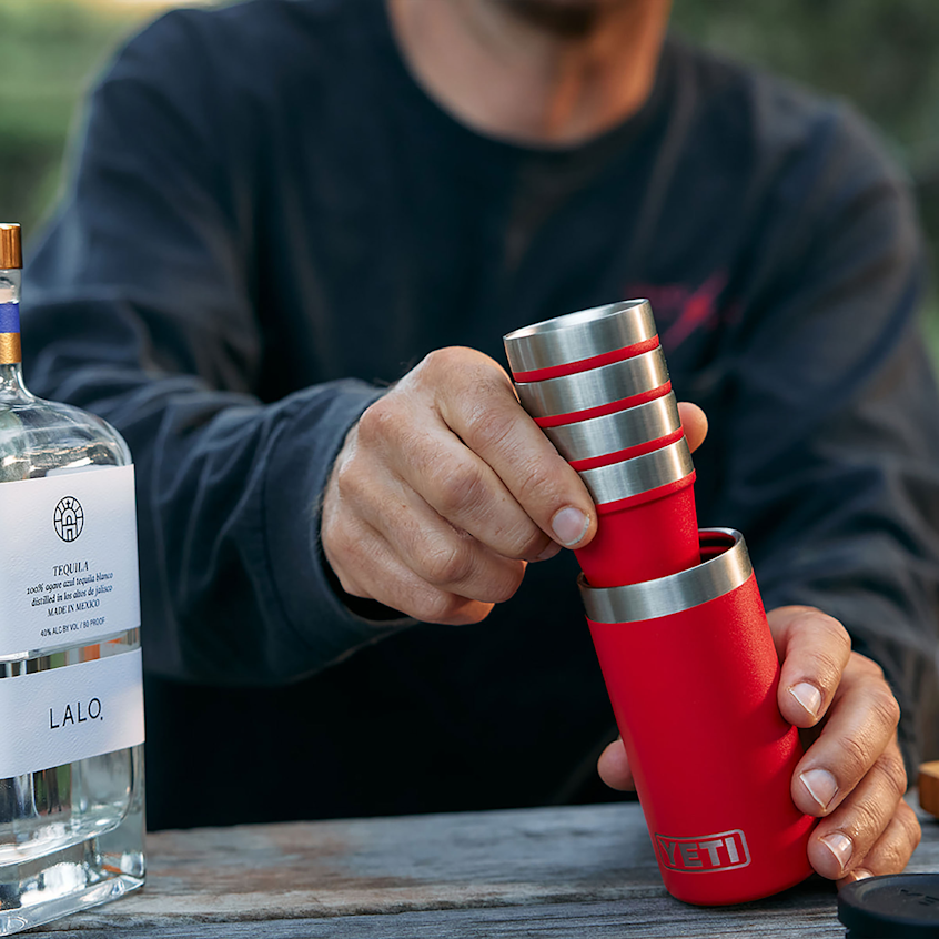 Yeti Shot Glasses with Carrying Case
