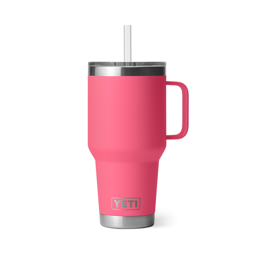 Yeti Rambler 35oz/1l Straw Mug - Tropical Pink - Seasonal