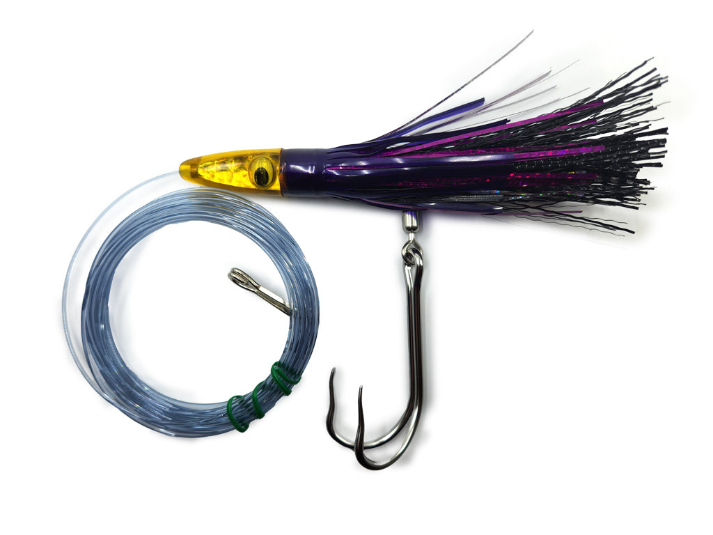 Zukers Tuna Lure rigged Single's