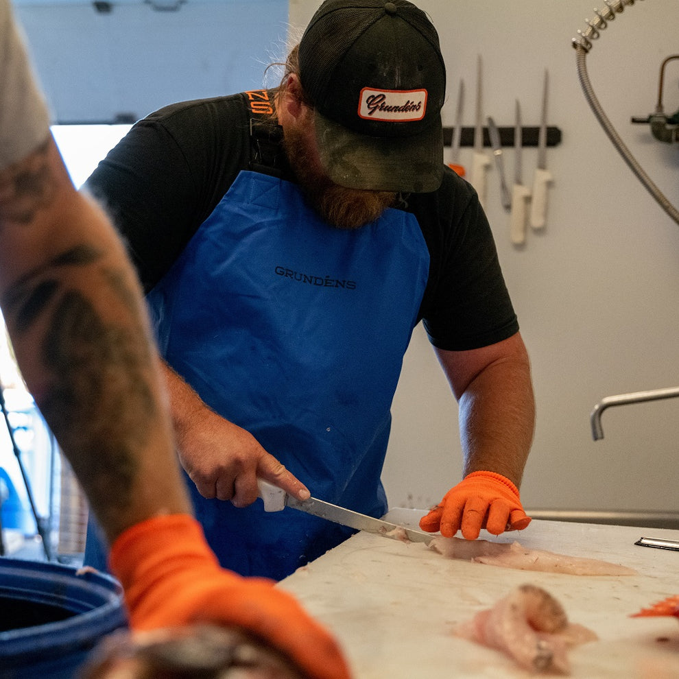 Grundens Shoreman Double Sided PVC Commercial Fishing Apron