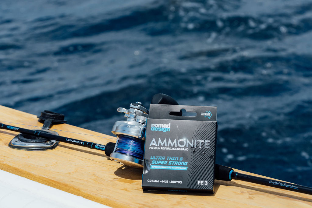 Nomad Design Ammonite X8 Multicolour Jigging Braid