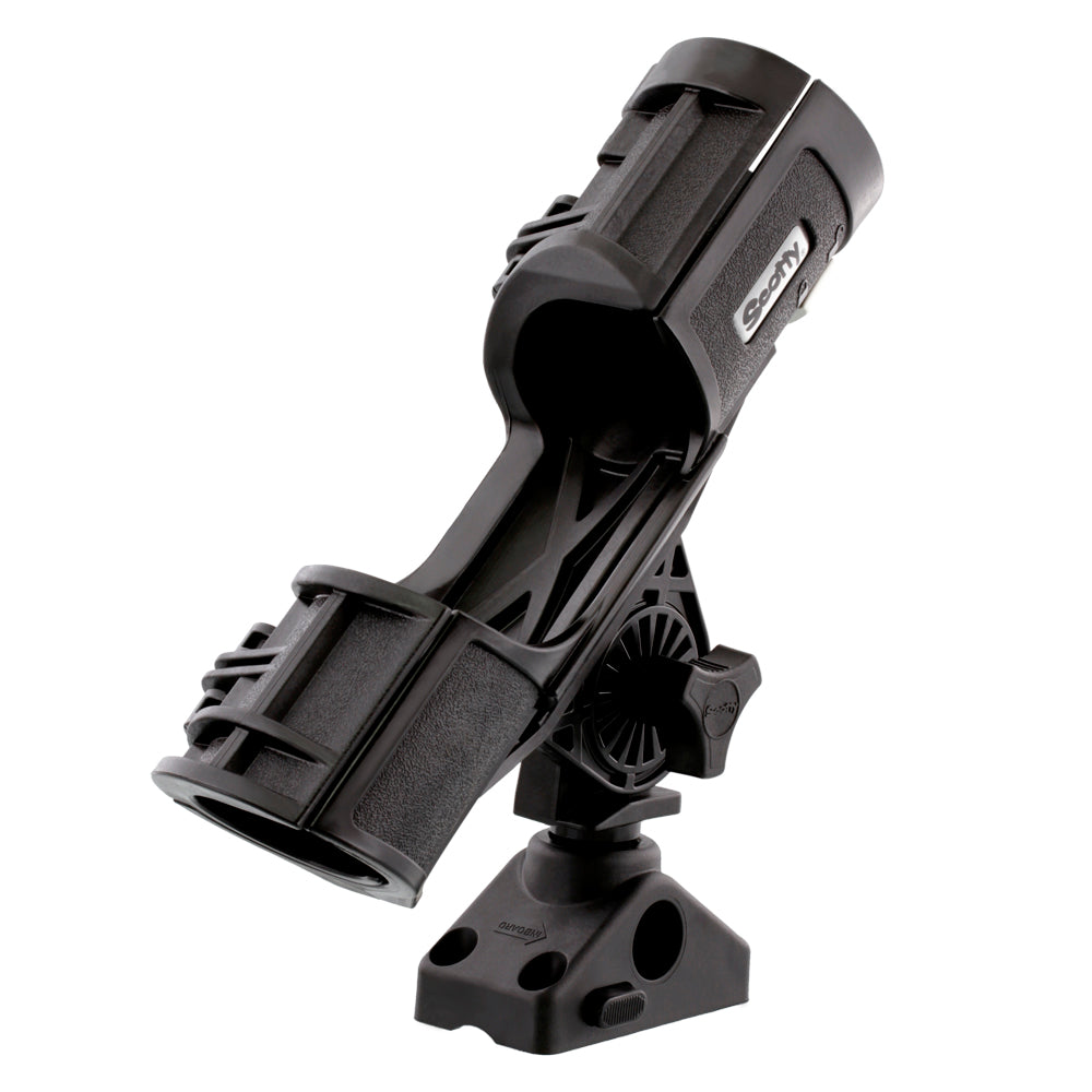 Scotty 400 Orca Rod Holder with 241 Locking Combination Side/Deck Mount