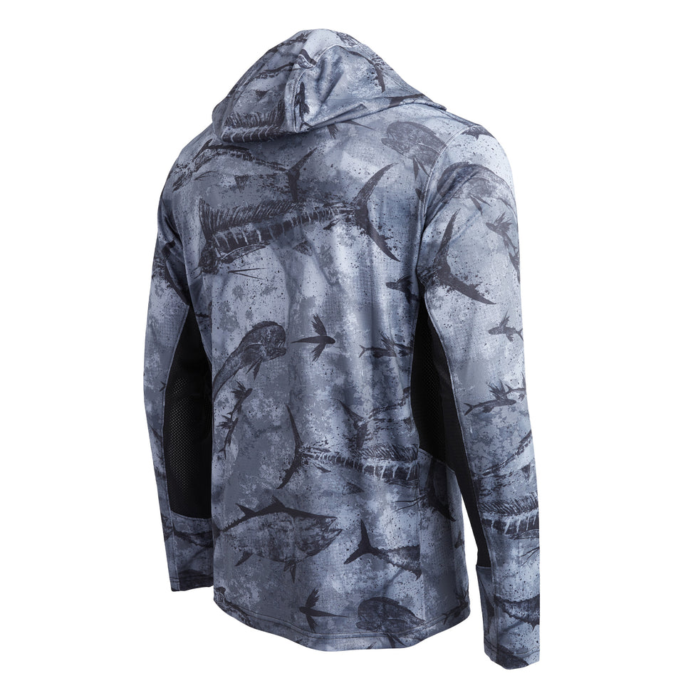 Chemise de pêche à capuche Exo-Tech pour homme Benin Chemise de pêche à capuche Exo-Tech pour homme Benin