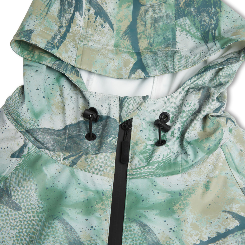 Pelagic Chubasco Rain Jacket Army Green