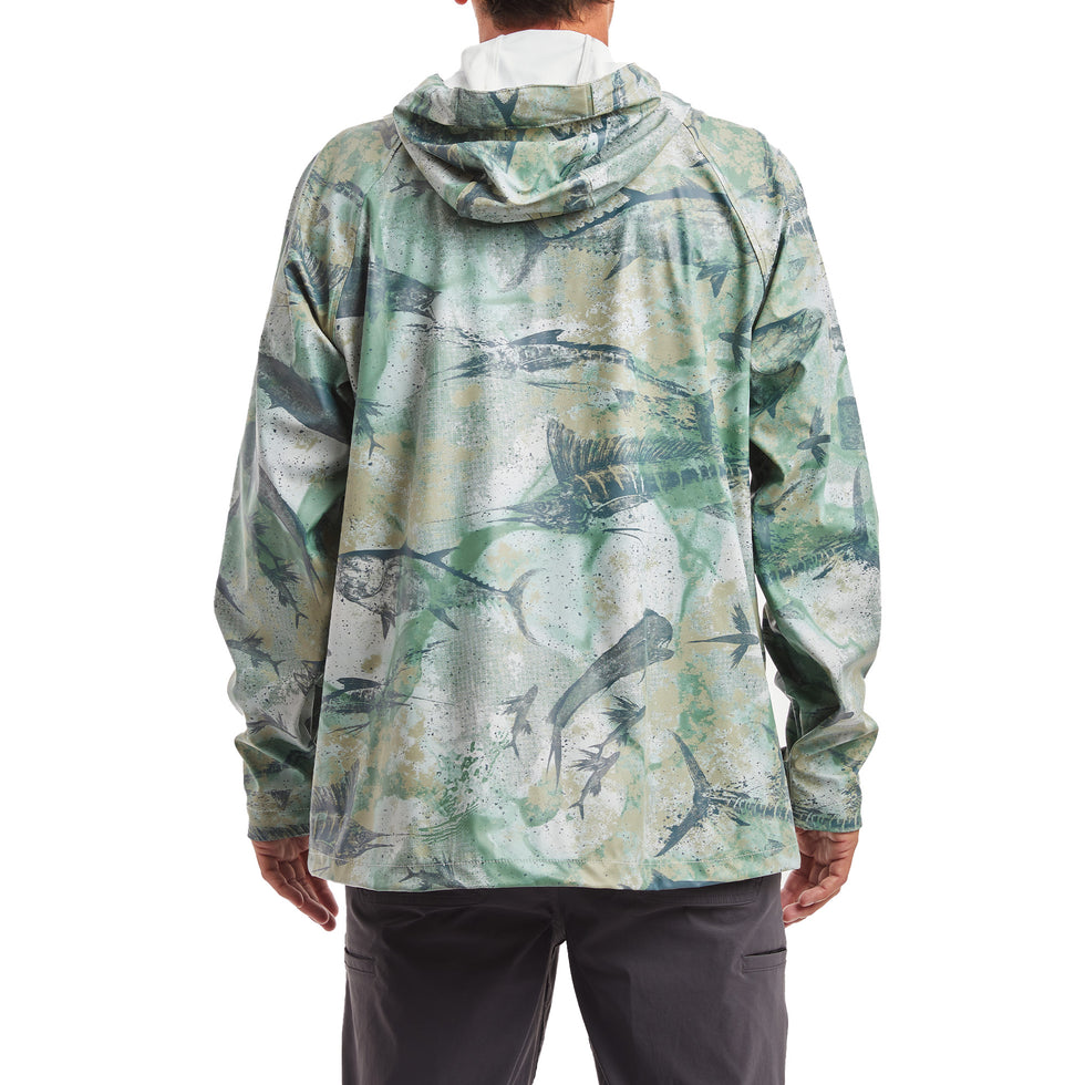 Pelagic Chubasco Rain Jacket Army Green