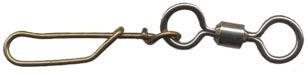 Brass Snap Buckle with 9/0 Swivel - each