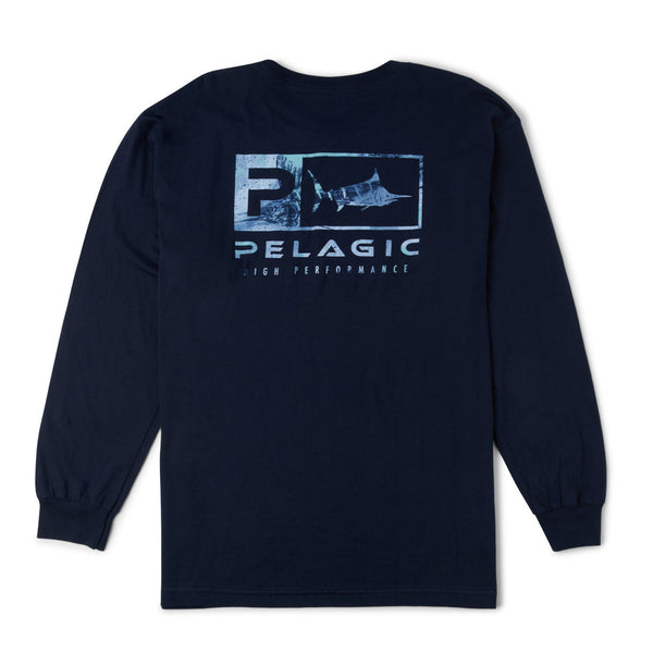 Pelagic Icon Camo LS T-Shirt