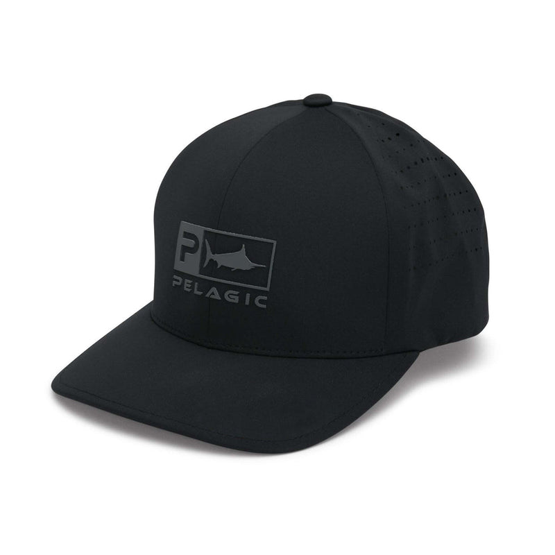 Pelagic Delta Flexfit Icon Flexfit Hat Black