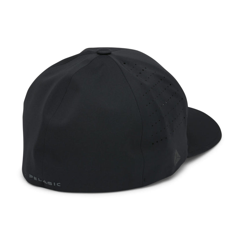 Pelagic Delta Flexfit Icon Flexfit Hat Black