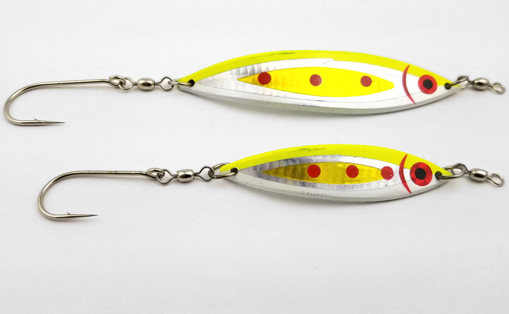CJ Special Rigged Lure with Mustad 4/0 hook - each