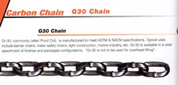 Proof Coil Chain - Hot Dipped Galvanized