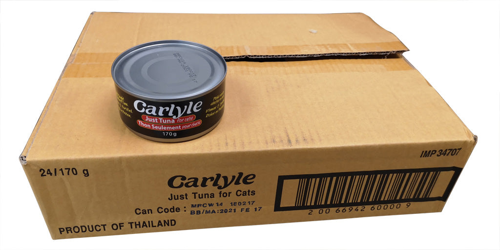 Carlyle Just Tuna Prawn Bait 170gr Case