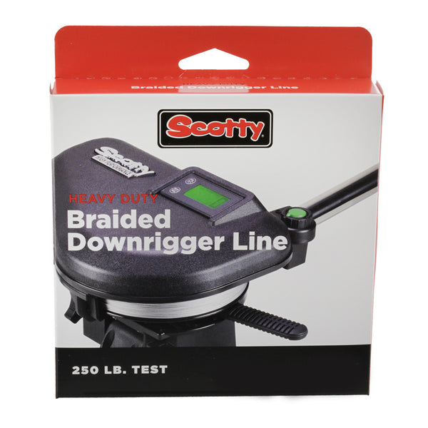 Scotty 2201K 250LB. TEST HEAVY DUTY BRAIDED DOWNRIGGER LINE 300FT
